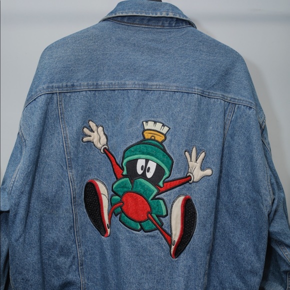 Marvin the Martian Denim Jacket - Picture 1 of 5